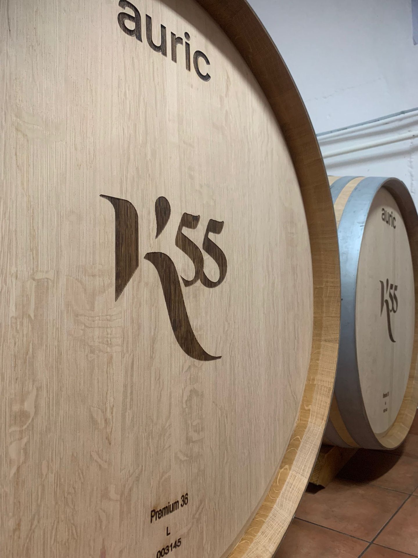 K55 winery and distillery on the Aljmaš plateau in the Erdut wine-growing district.