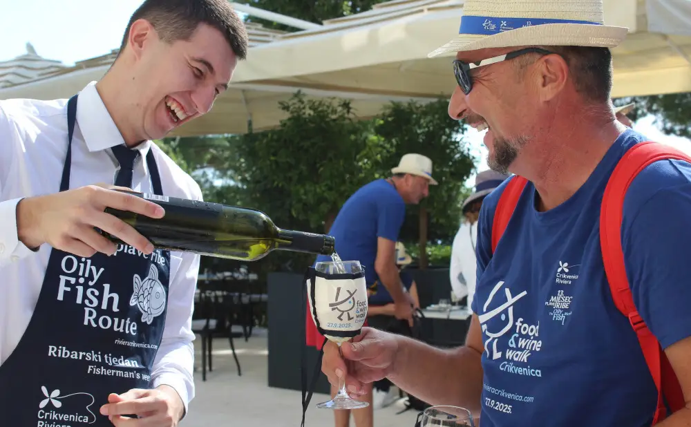 Nagrađeni sladoledi Kavane Anka posluženi na završetku Food & Wine Walka na kvarnerskoj obali.