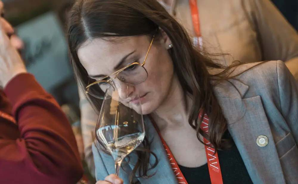 Atmosfera vinskog događanja Austrian Wine Meets Croatia uz degustacije i razgovore s austrijskim vinarima.