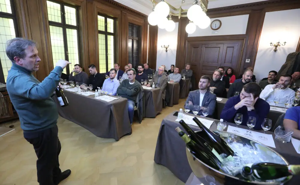 Chateau Montelena's Riesling Potter Valley 2023 presented ahead of the Rizling Raj(n)ski festival in Zagreb.