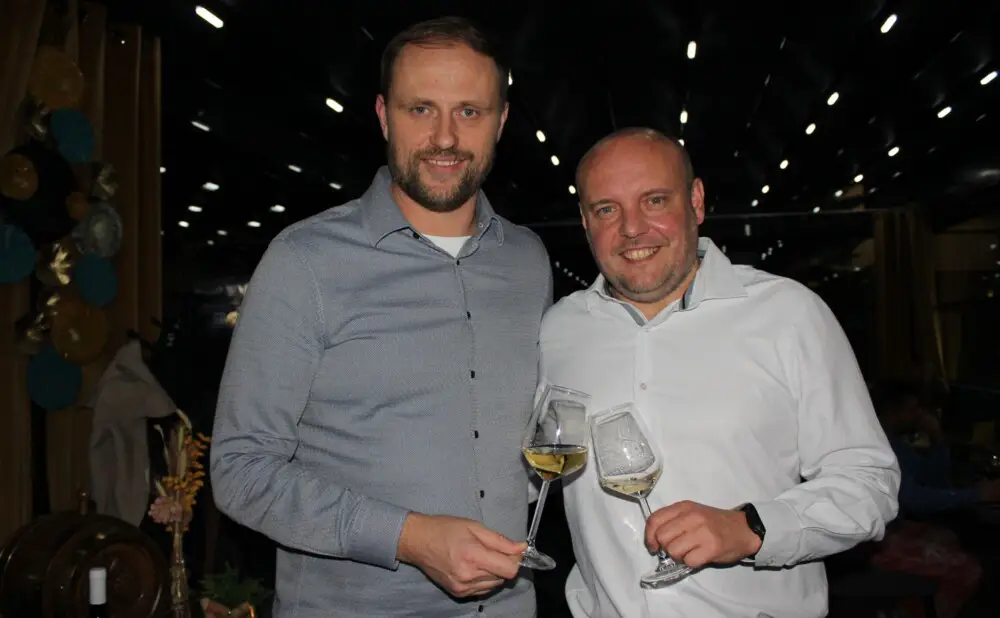 Chef Filip Vranešić pripremao je slijedove jela uz pažljivo sljubljena slavonska vina.
