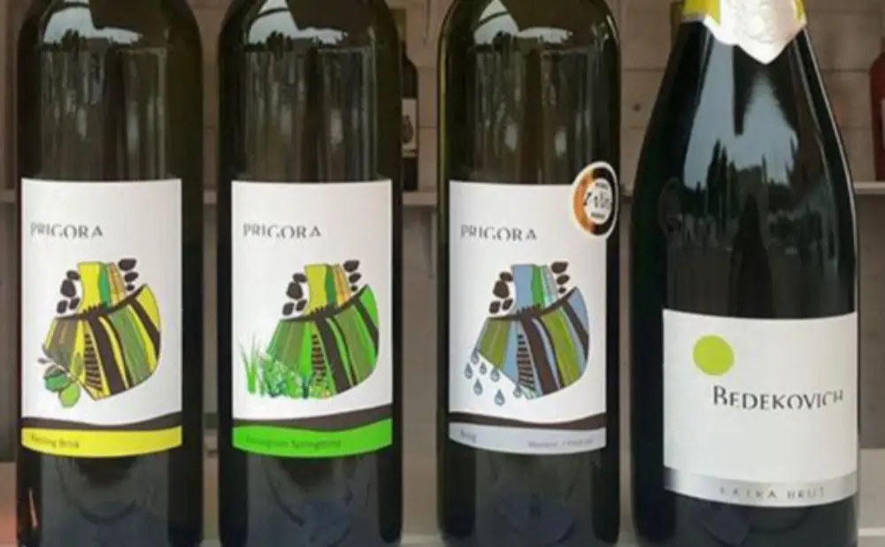 Ekološki rizlinzi vinarije Bedekovich predstavljeni na vinskom festivalu u hotelu Capital u Zagrebu.