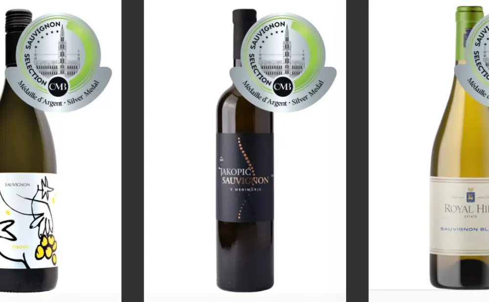 Hrvatski sauvignoni osvojili su srebrne medalje na međunarodnom ocjenjivanju Sauvignon Selection by CMB 2026.