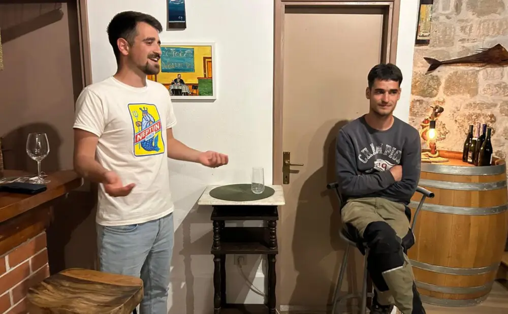 Palagružanka, a rare indigenous variety from Vis, is being grown again thanks to the Ivčević family.
