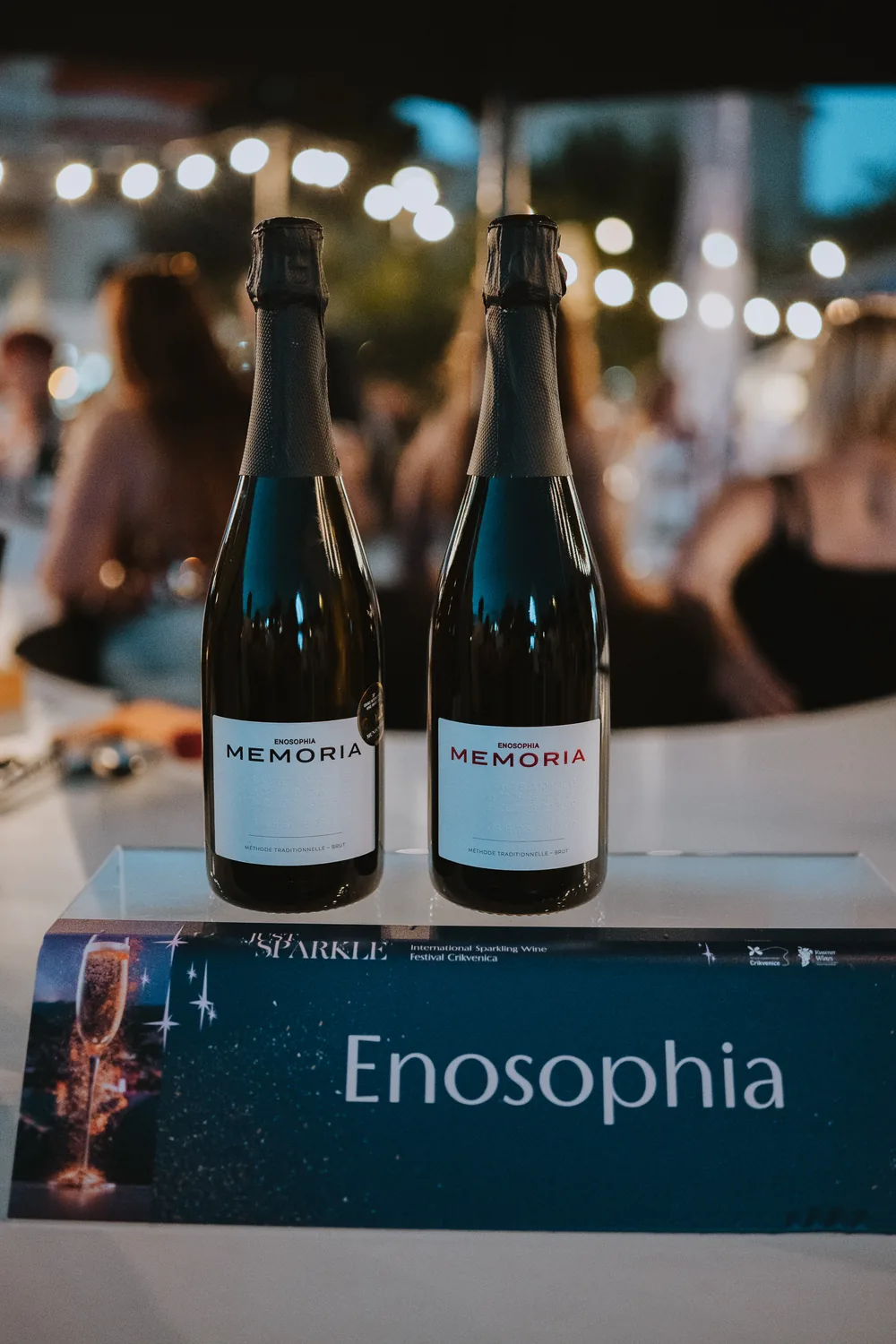 Pjenušci Enosophia Memoria (méthode traditionnelle) na festivalu Just Sparkle u Crikvenici