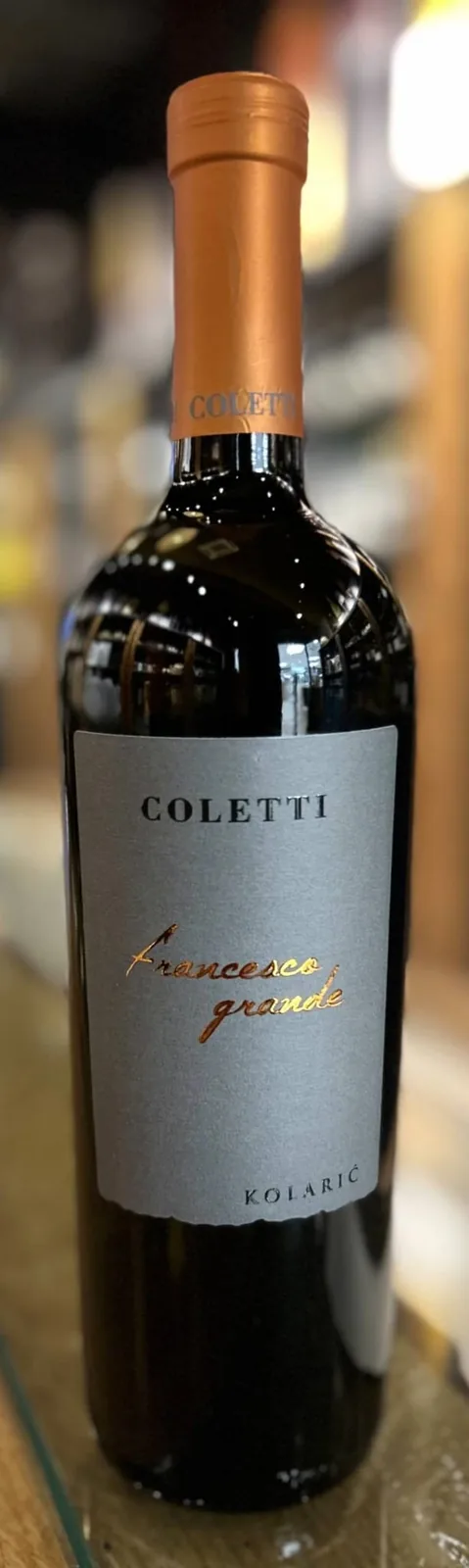 Coletti Francesco Grande, hrvatski sivi pinot vinarije Kolarić