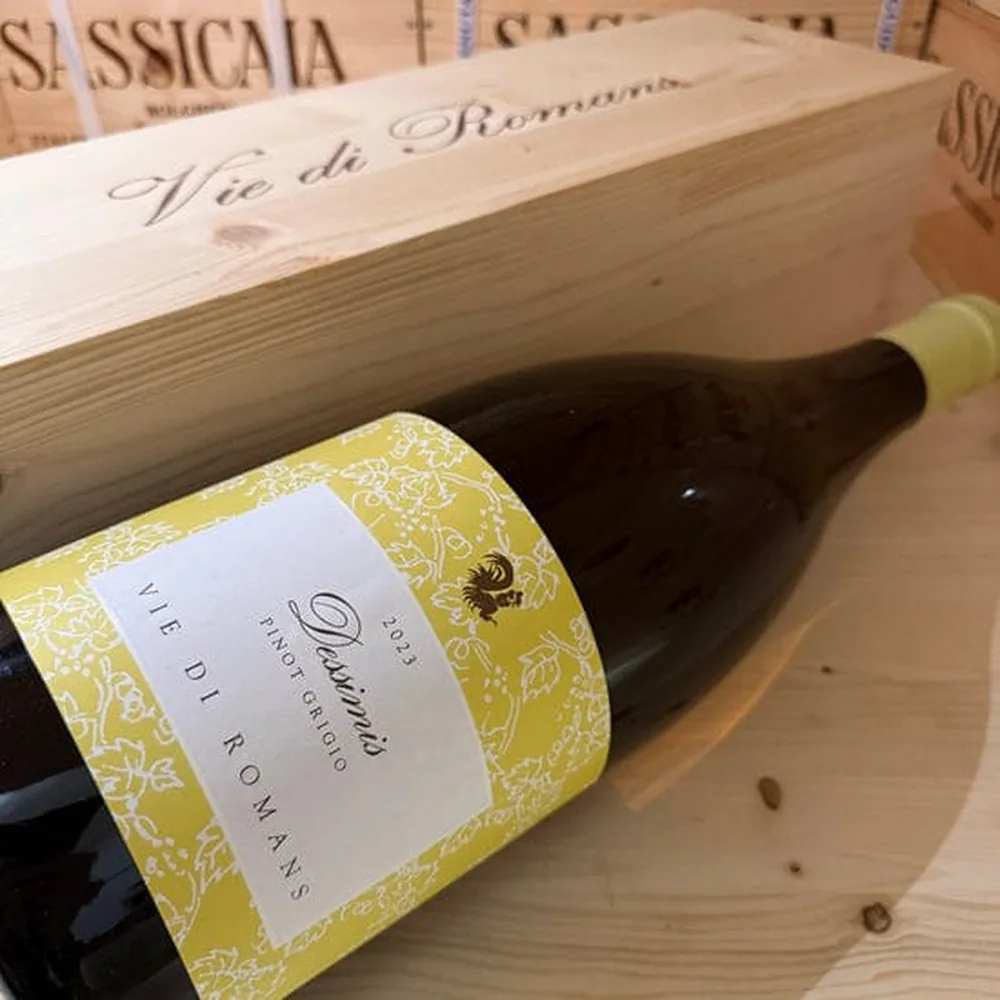 Vie di Romans Dessimis Pinot Grigio, vrhunska talijanska interpretacija sivog pinota