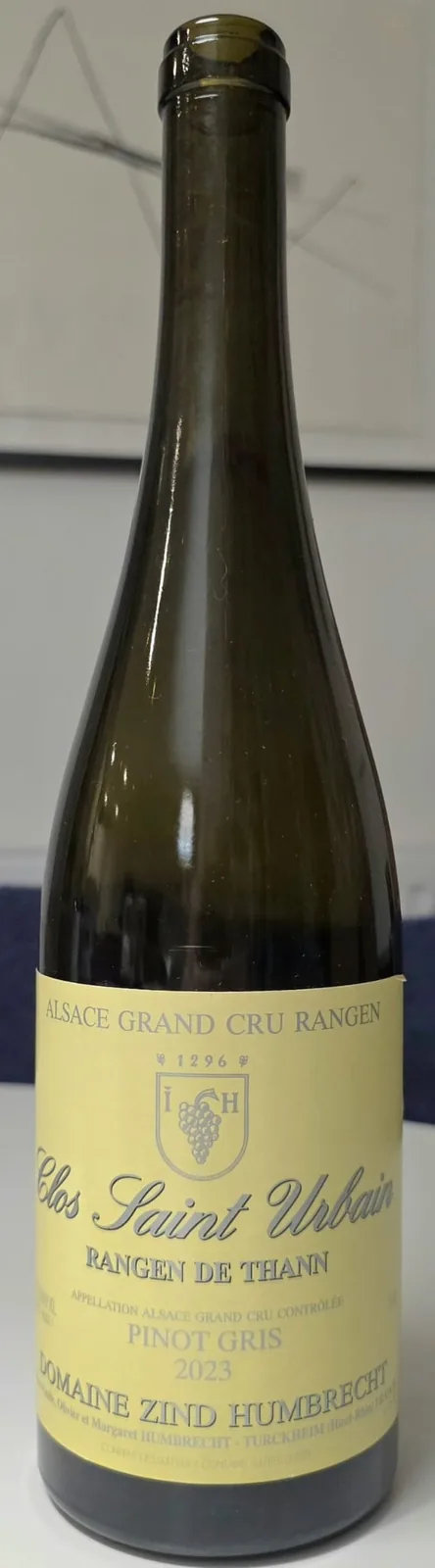 Domaine Zind-Humbrecht Clos Saint Urbain Rangen de Thann Pinot Gris, Alsace Grand Cru