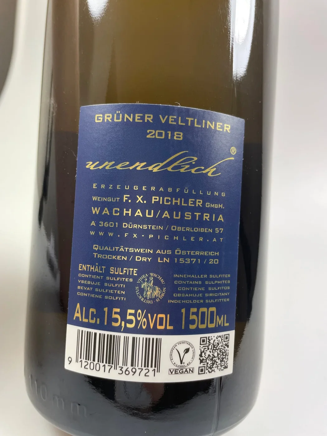 FX Pichler Grüner Veltliner unendlich 2018