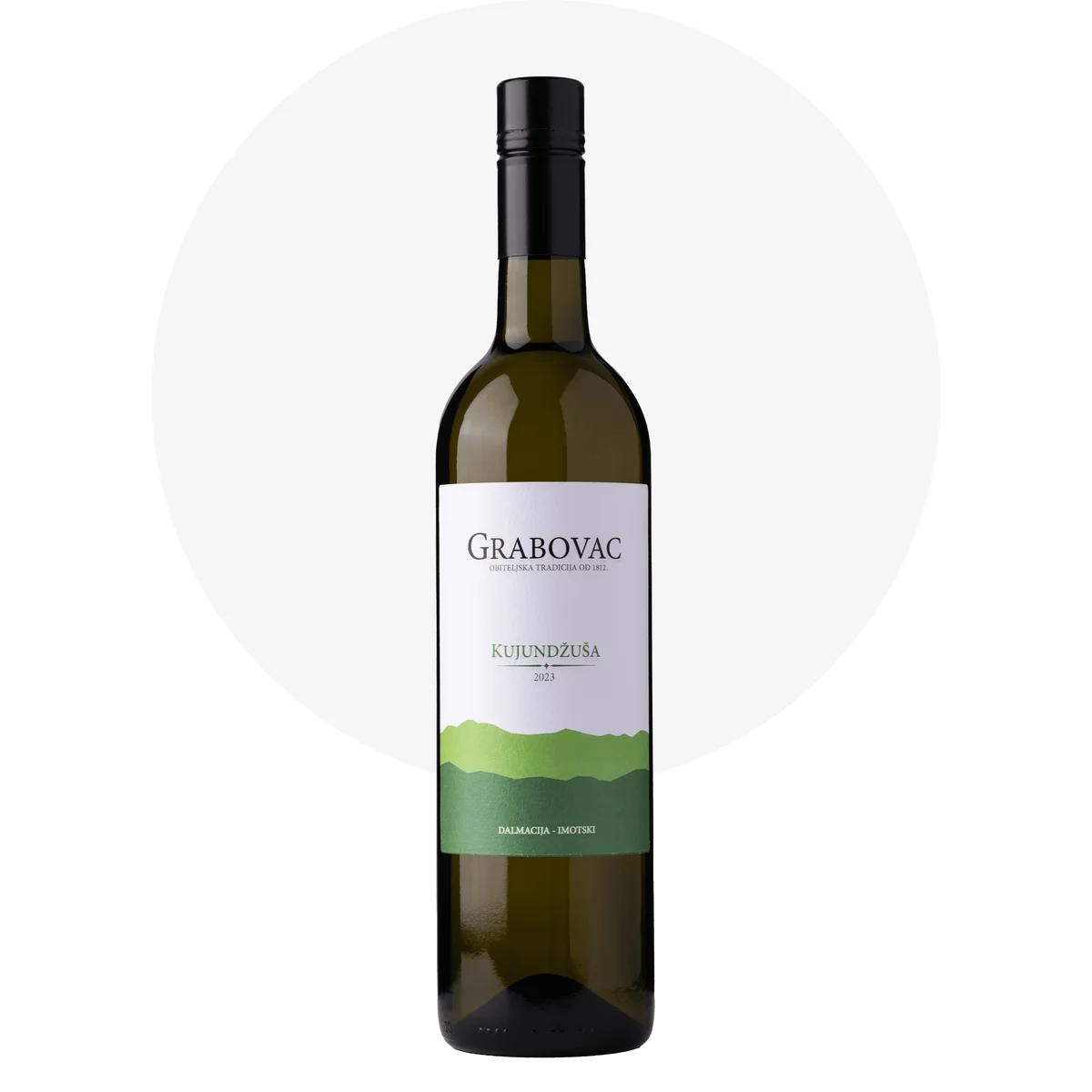 Boca vina Kujundžuša vinarije Grabovac