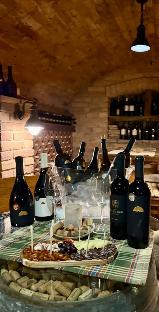 Vina Zlatnog Brda uz platu sa sirom i suhomesnatim proizvodima