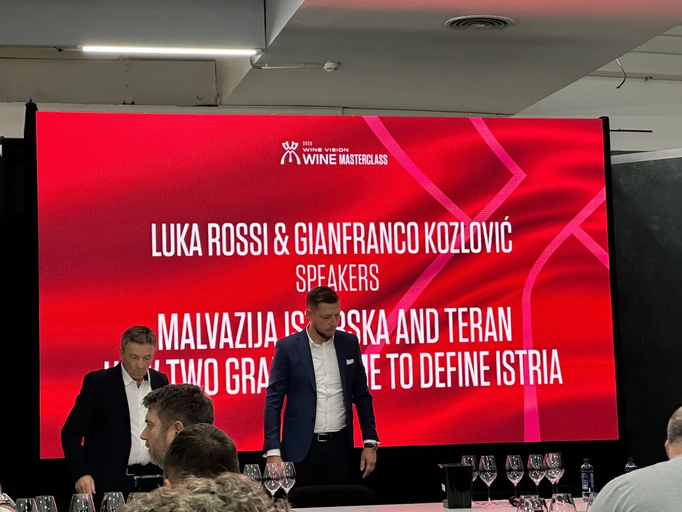 Najava masterclassa o malvaziji istarskoj i teranu na sajmu Wine Vision